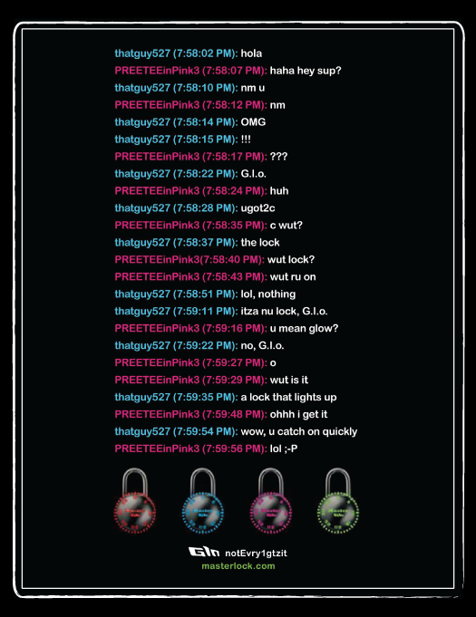 master lock G.l.o